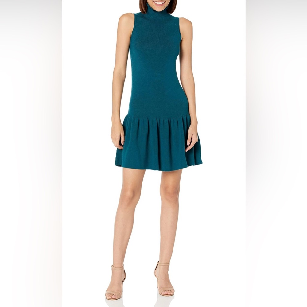 Trina Turk Green Sweater Dress XL
